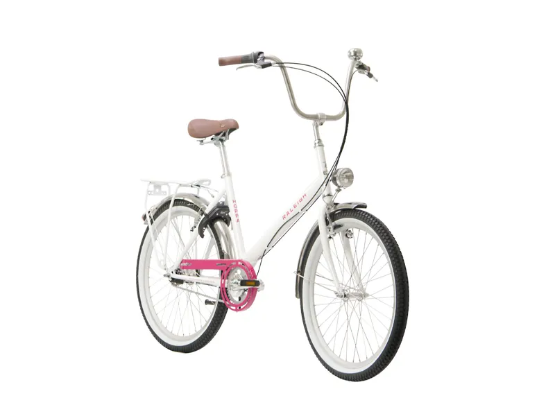 Raleigh Hoppa Lowstep 17inch Bike in White-1